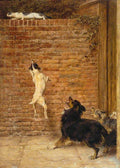 Briton Riviere A Blockade Runner 1888 Fine Art Print