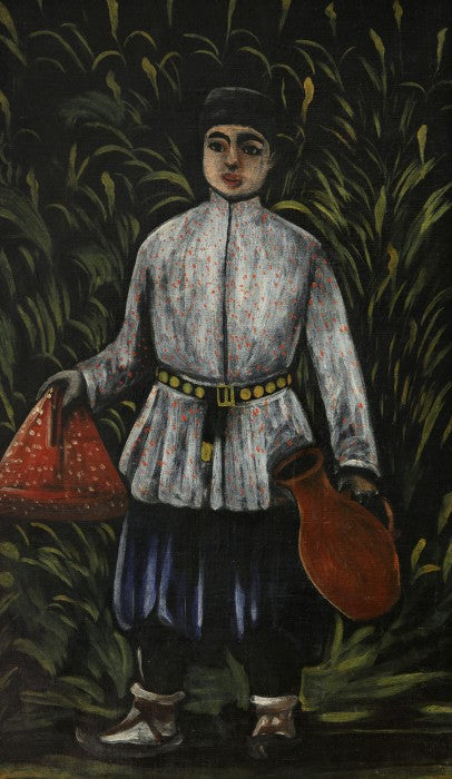 Niko Pirosmani Peasant boy carrying food 1908 Fine Art Print