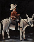Niko Pirosmani A Boy on a Donkey 1916 Fine Art Print
