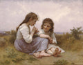 William-Adolphe Bouguereau A Childhood Idyll 1900  Fine Art Print