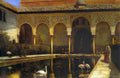 Edwin Lord Weeks A Court in the Alhambra 1876 Fine Art Print