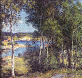 Willard Metcalf A Family of Birches 1907 Fine Art Print