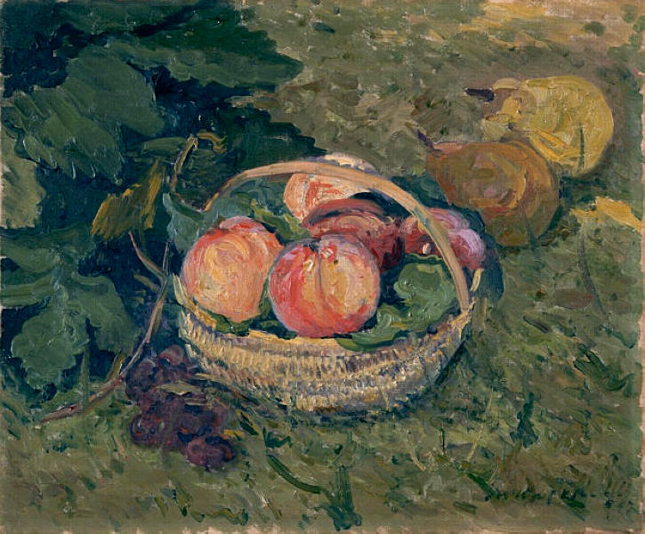 Maxime Maufra A Fruitdish 1918 Fine Art Print