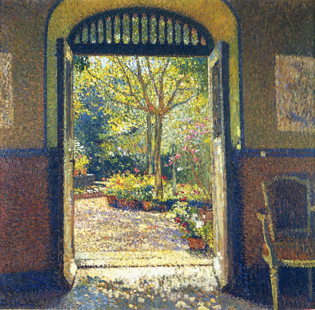 Henri Martin A Garden in the Sunshine 1899 Fine Art Print