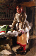 Anders Zorn A Girl from Mora 1918 Fine Art Print