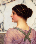 John William Godward A Grecian Lovely 1909 Fine Art Print
