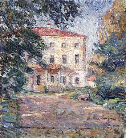 Pyotr Konchalovsky A House in Belkino 1907 Fine Art Print