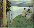 Mikhail Nesterov A Litte Fox 1914 Fine Art Print