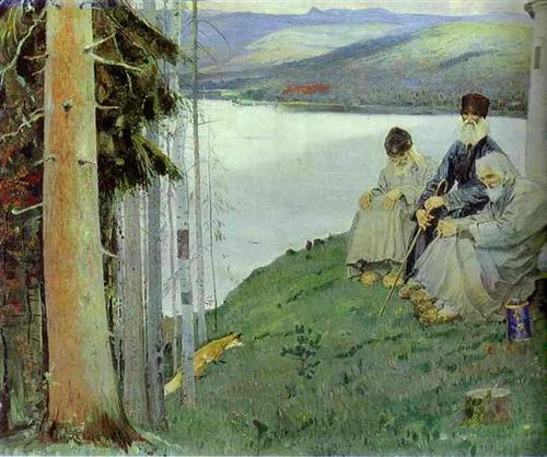Mikhail Nesterov A Litte Fox 1914 Fine Art Print