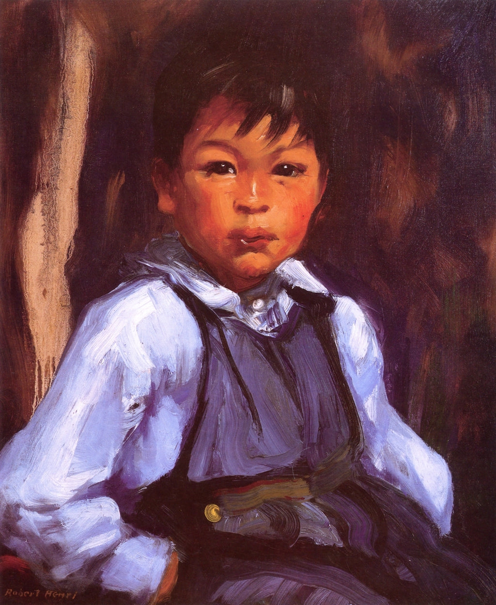 Robert Henri A New Mexico Boy 1916 Fine Art Print