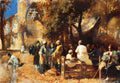 Edwin Lord Weeks A Persian Cafe 1889 Fine Art Print