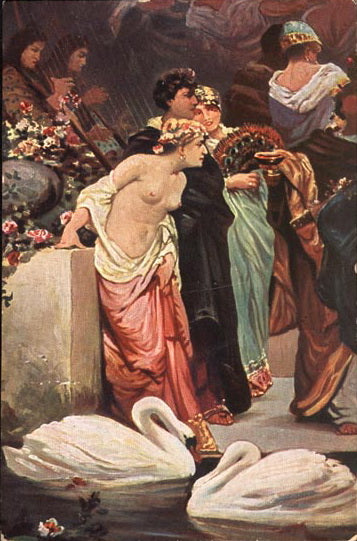 Wilhelm Kotarbinski A Roman Bacchanal (Detail) 1898 Fine Art Print