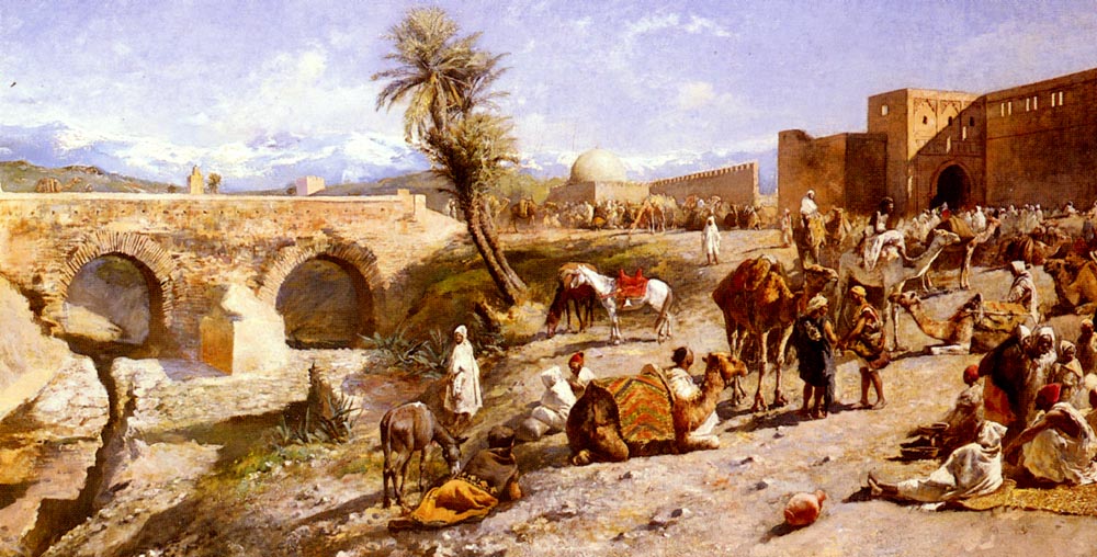 Rudolf Ernst A Royal Procession 1882 Fine Art Print