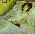 Mikhail Nesterov A Sick Girl 1928 Fine Art Print
