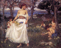 John William Waterhouse A Song of Springtime 1913 Fine Art Print
