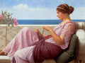 John William Godward A Souvenir 1920 Fine Art Print