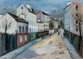 Maurice Utrillo A Street in a Suburb of Paris 1912 Fine Art Print