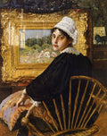 William Merritt Chase A Study (The Artist's Wife) 1892 Fine Art Print