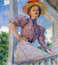Robert Lewis Reid A Summer Girl 1896 Fine Art Print