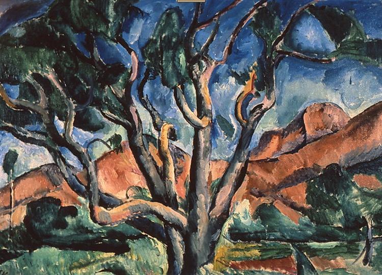 Pyotr Konchalovsky A Tree 1916 Fine Art Print