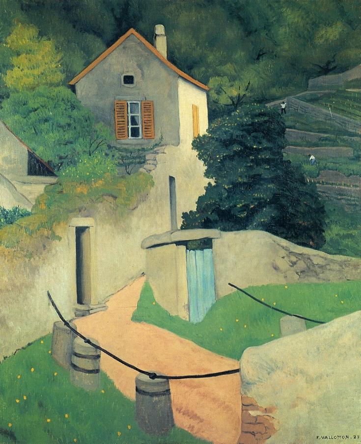 Felix Vallotton A Vallon Landscape 1923 Fine Art Print