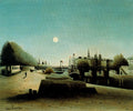 Henri Rousseau A View of the Ile Saint Louis from Port Saint Nicolas Evening 1888 Fine Art Print