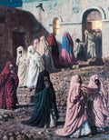 Nasreddine Dinet A village 1900 Fine Art Print