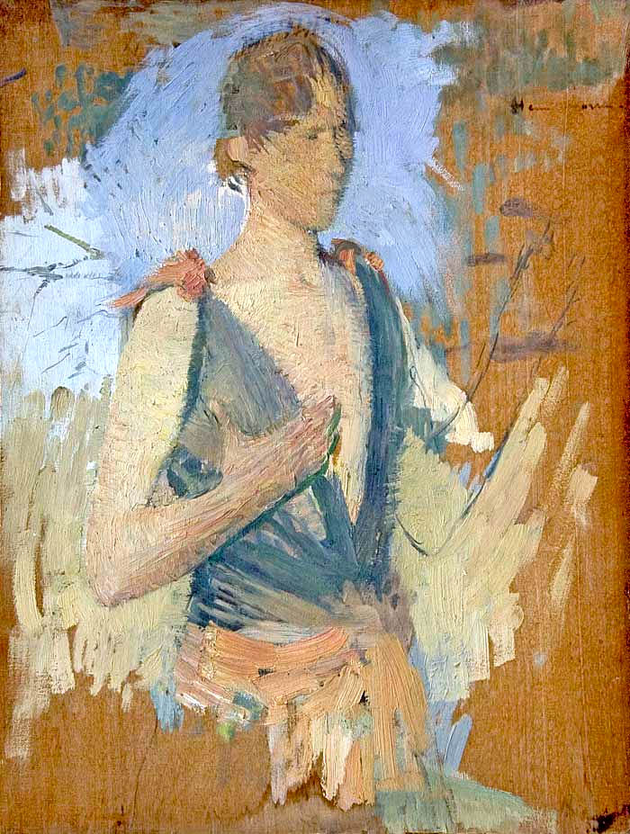 Henri Martin A Young Woman 1937 Fine Art Print