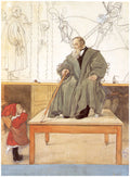 Carl Larsson Abuelo with Esborjn 1902 Fine Art Print