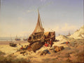 Andreas Achenbach Low Tide 1837 Fine Art Print
