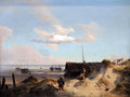 Andreas Achenbach Fisherman's Cottage in The Dunes 1838 Fine Art Print