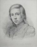 Andreas Achenbach Self Portrait 1880 Fine Art Print