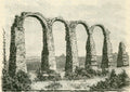 Giuseppe Barberis Roman aqueduct on the Bormida in Acqui 1890 Fine Art Print