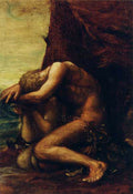 George Frederick Watts Adam and Eve 1865 Fine Art Print