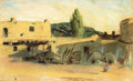 Robert Henri Adobe Buildings, Santa Fe 1917 Fine Art Print
