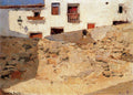Joaquín Sorolla Adobe houses 1890 Fine Art Print