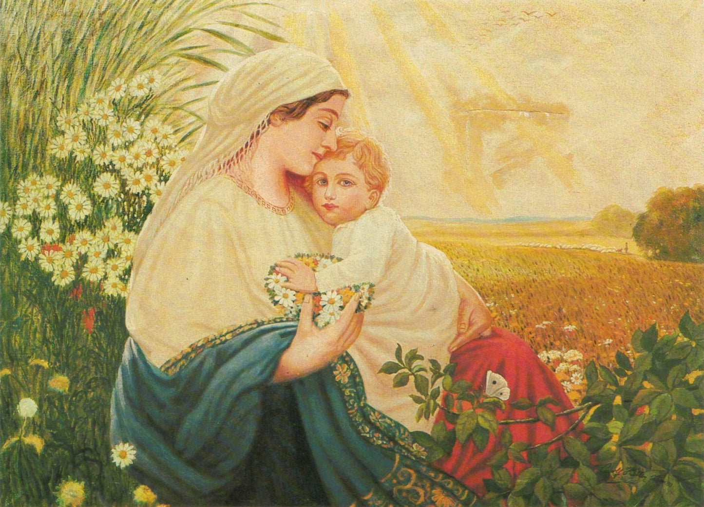 Adolf Hitler Mother Mary with the Holy Child Jesus Christ 1913 Fine Art Print Fine Art Print | Jakero77
