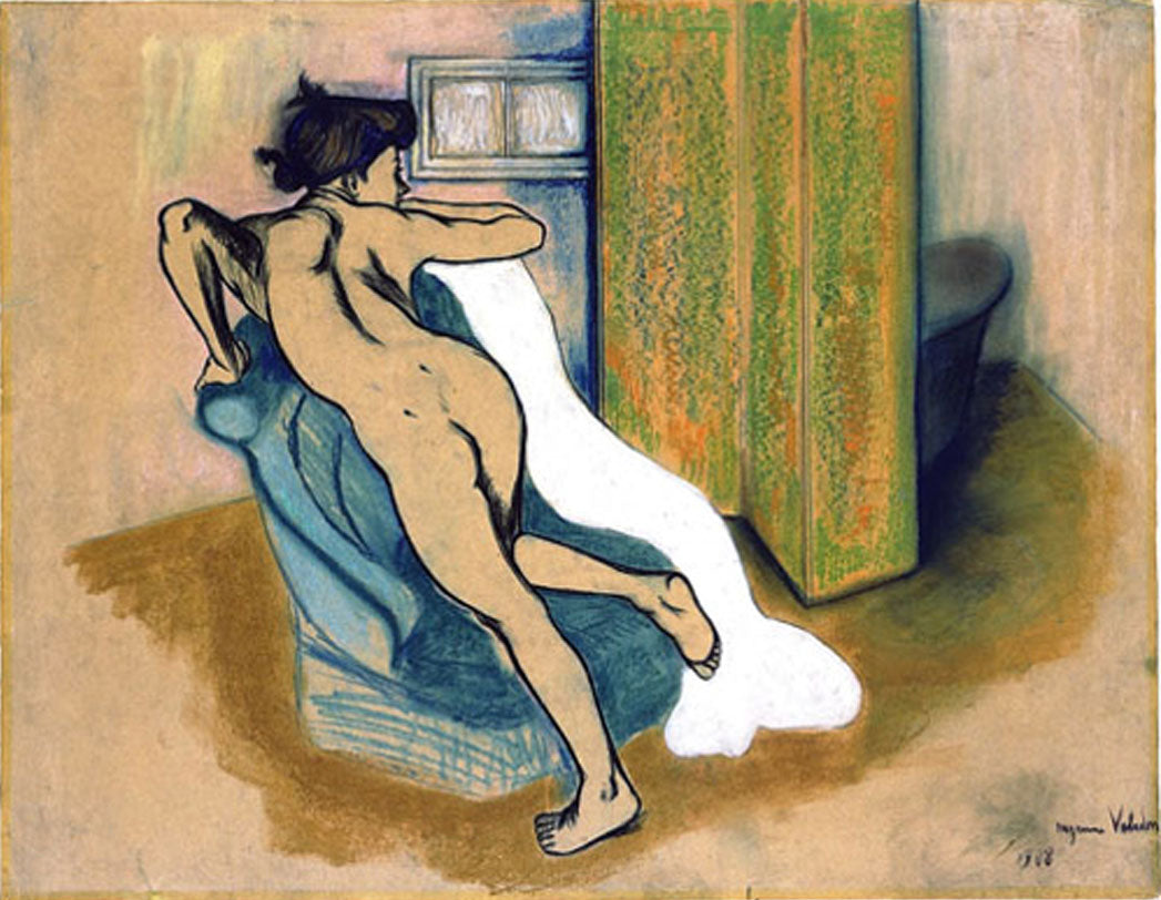 Suzanne Valadon After the bath 1908 Fine Art Print