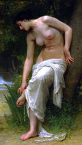 William-Adolphe Bouguereau After the Bath 1894 Fine Art Print