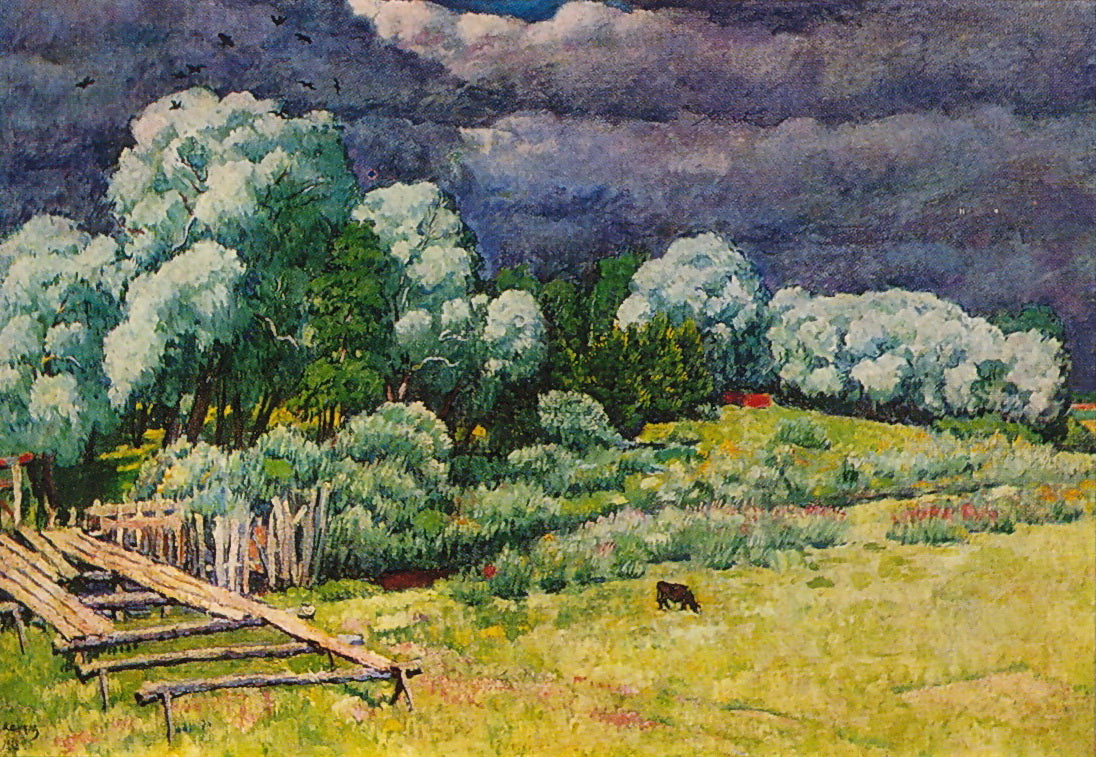 Ilya Mashkov After the Storm 1922 Fine Art Print