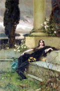 Wilhelm Kotarbinski Afternoon Silence 1900 Fine Art Print