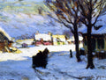 Clarence Gagnon Afternoon Sun, Baie-Saint-Paul 1924 Fine Art Print