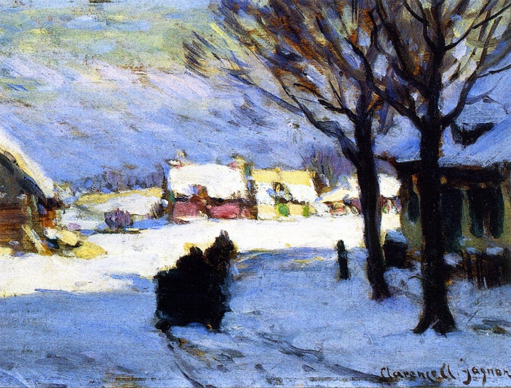 Clarence Gagnon Afternoon Sun, Baie-Saint-Paul 1924 Fine Art Print
