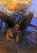 Odilon Redon Aged Angel 1903 Fine Art Print