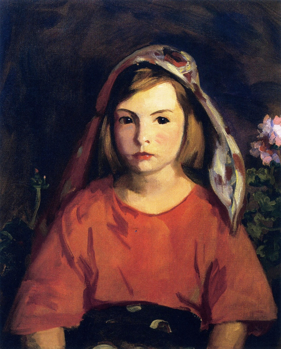 Robert Henri Agnes 1921 Fine Art Print