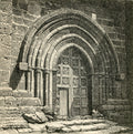 Giuseppe Barberis Porta Della Chiesa Di San Nicolò 1890 Fine Art Print