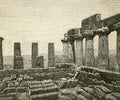 Giuseppe Barberis Tempio Di Giunone Lacinia 1893 Fine Art Print