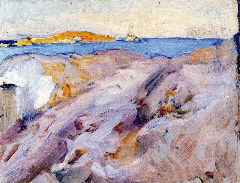 Joaquín Sorolla Aim Of Ibiza 1910 Fine Art Print
