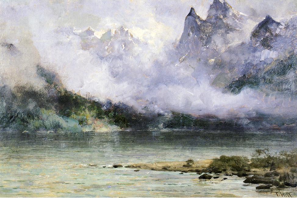 Thomas Hill Alaska Scene near Juneau 1894 Fine Art Print