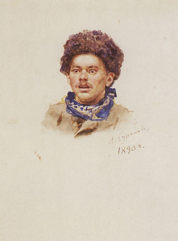 Vasily Surikov Alexander N. Pestunov 1890 Fine Art Print